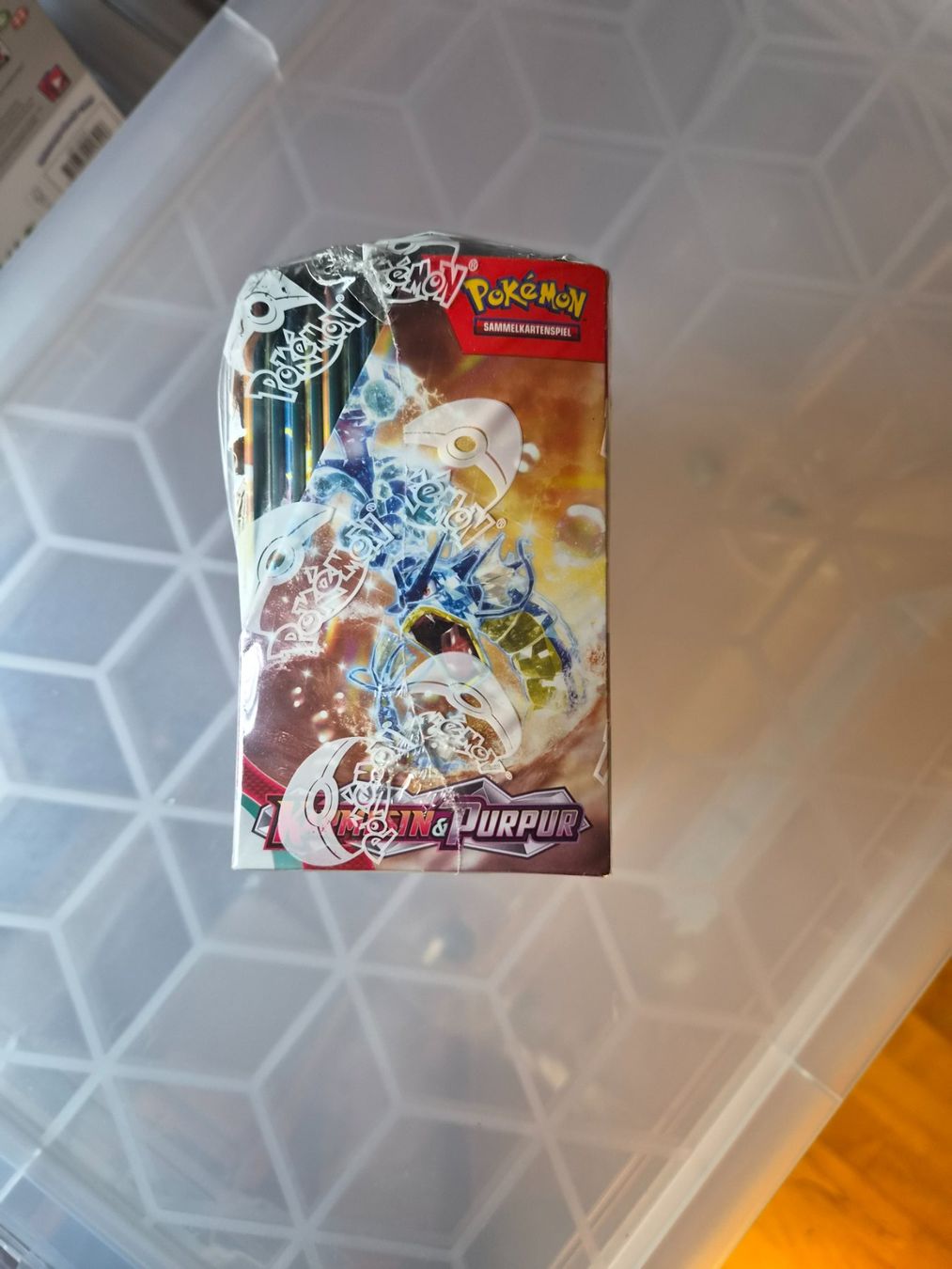 Pokémon Carte collezionabili: Pokémon Display Karmesin & Purpur DE sealed – Nuovo (secondo la descrizione) da Sisseln AG venduto da schenk-figuren 1