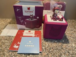 Neue Tonie Box Beere inkl Transportbox