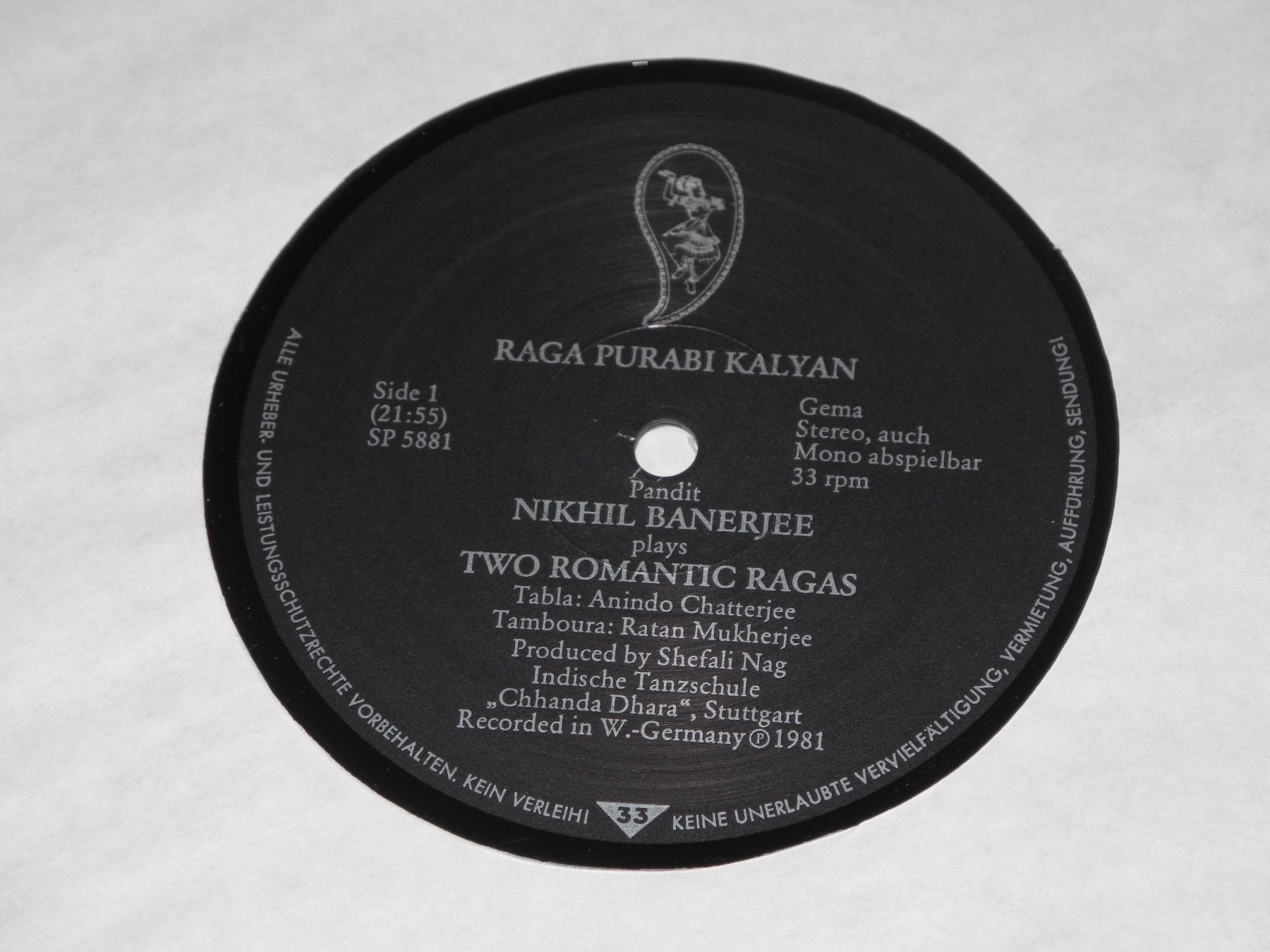 Dischi in vinile: NIKHIL BANERJEE: ROMANTIC RAGAS - CHHANDA DHARA – Nuovo (secondo la descrizione) da Fahrwangen venduto da Swirl2 2