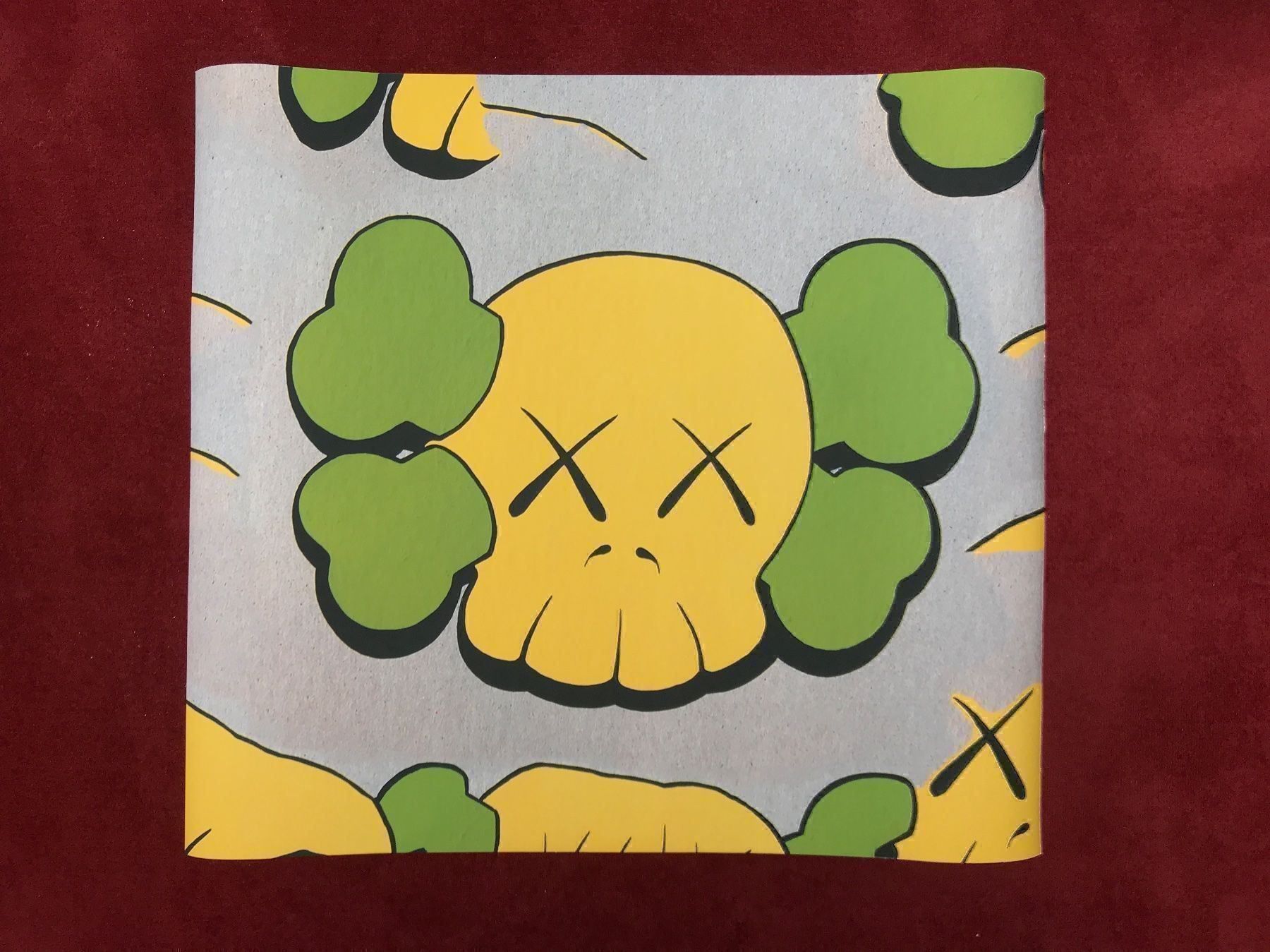 Poster & Bilder: KAWS Poster SKULL 100 x 100 cm – Neu (gemäss Beschreibung) aus Zürich von stock4you 1