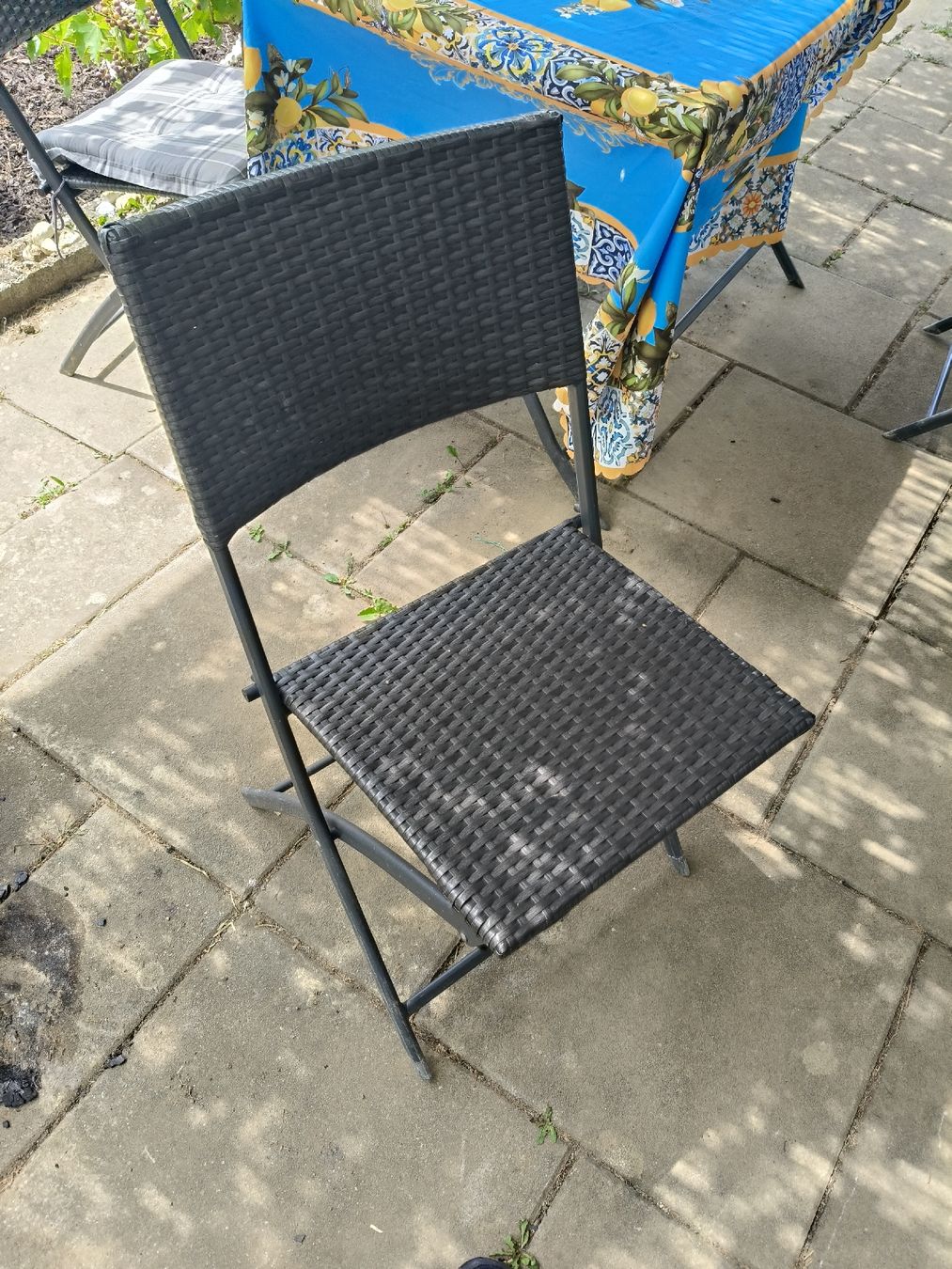 Tische: Gartentisch Rattanoptik klappbar 120x75cm – Gebraucht aus Romanshorn von terokh92 3