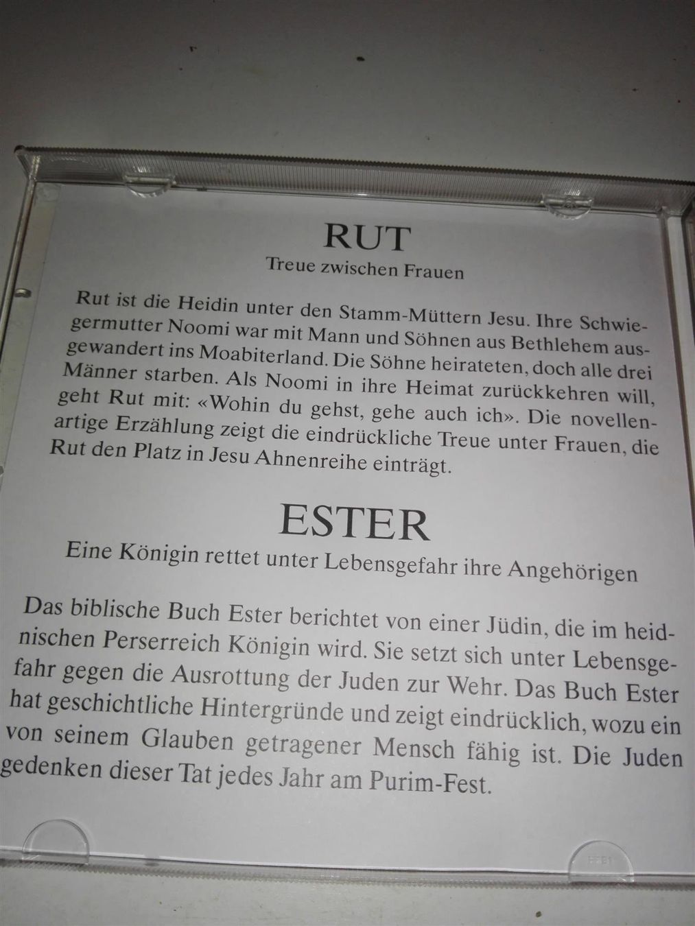 Hörbücher: Das Buch: (Rut - Ester - Judit)  - RadioKiosk – Gebraucht aus St.Galllen von elkaphone 1