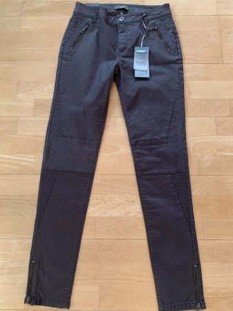 maddison beschichtete Damen Hose, Gr. 36 Slim, Braun, NEU