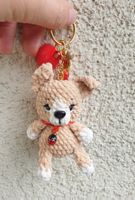 Amigurumi Schlüsselanhänger mit Hund Chihuahua  Neu