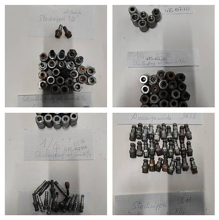 Compressori: Luftdruck Kupplungen, Stecknippel – Usato da Malix venduto da LuHoba 2