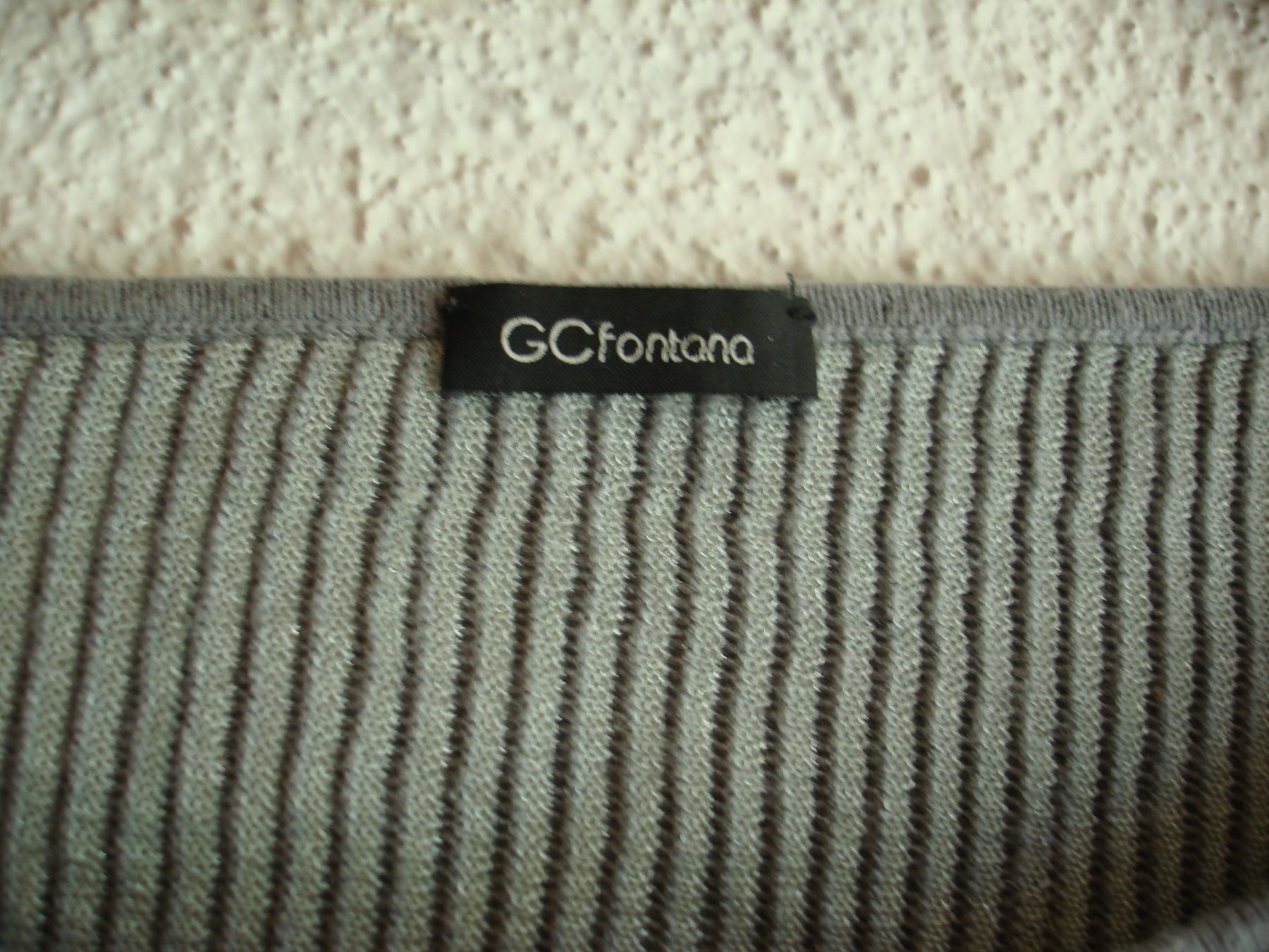 Maglioni & Felpe: GC FONTANA leichter Strickpullover, silbergrau, Gr. M – Usato da Boswil venduto da LuziaB01 4