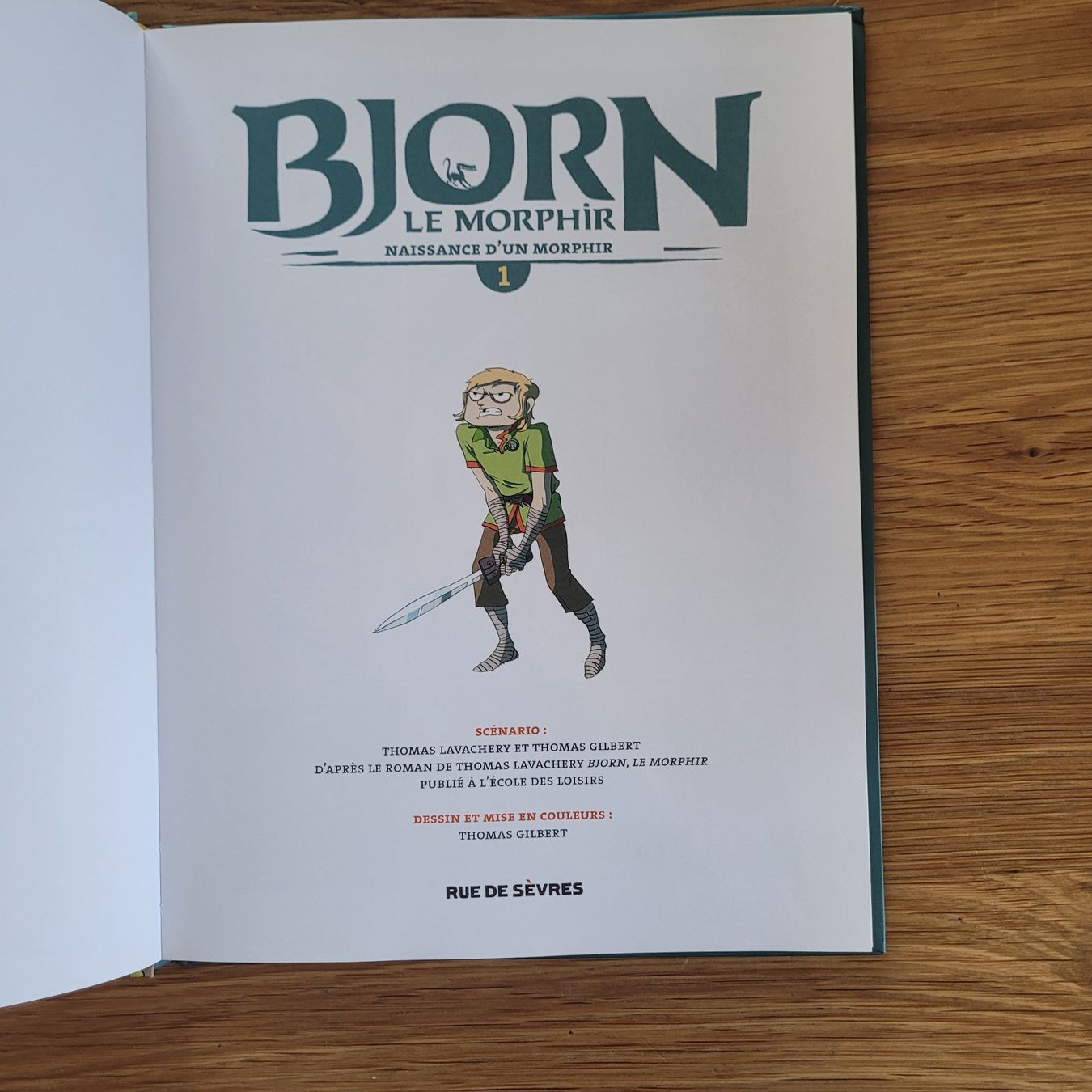 Fumetti: BD Bjorn Le Morphir 1. Naissance D'un Morphir – Usato da Biel/Bienne venduto da Destockweb 1