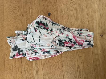 Tuch aus Baumwolle mit Blumenmotiv 