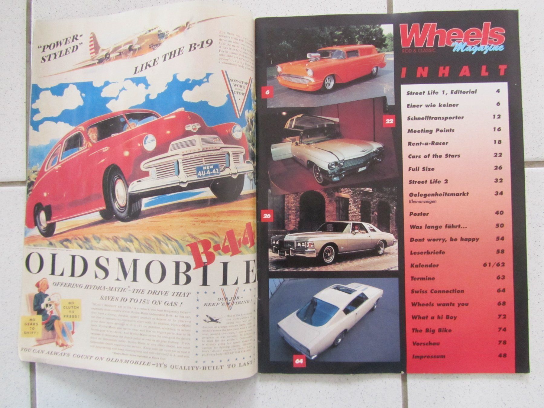Riviste & Magazine: Wheels Automagazin Nr. 6 / 1996 – Usato da Weiningen ZH venduto da dietsch57 1