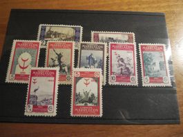 Lot Spanisch Marokko, um 1953 *