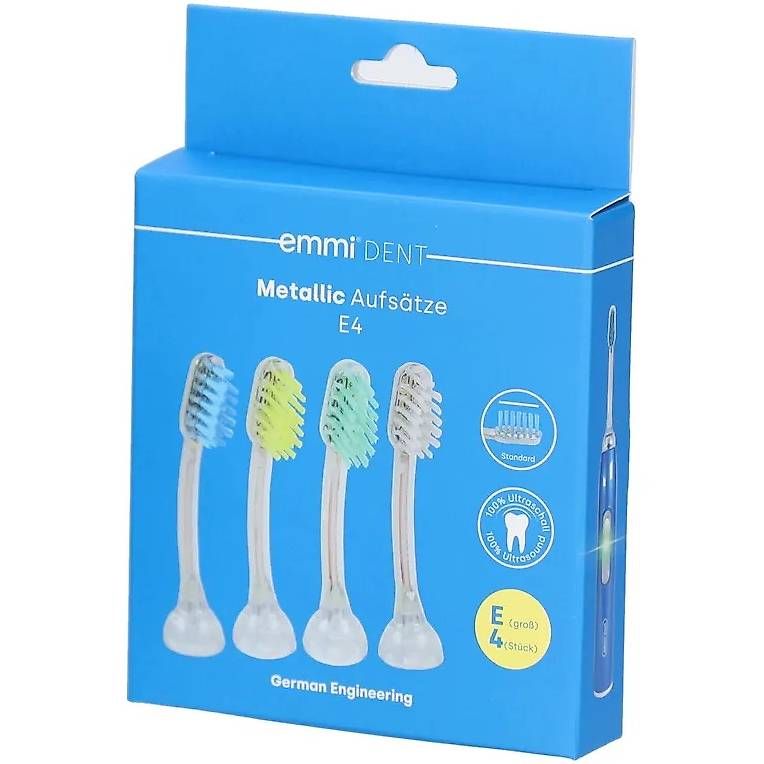 Cura dei denti: 4 emmi-dent Metallic Aufsätze  – Usato da Chur venduto da fitundheil
