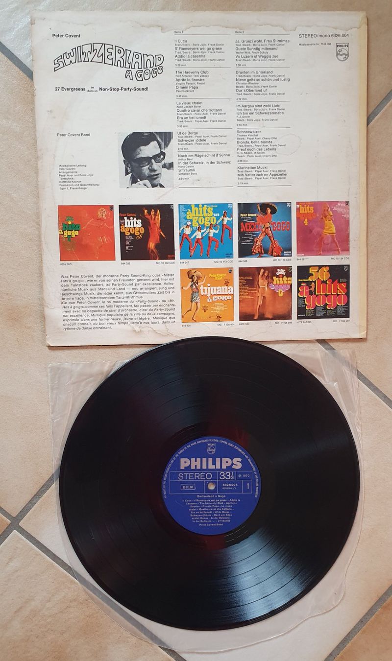 Schallplatten: Switzerland à gogo Legend Peter Convent Original LP – Gebraucht aus Erde von zakleblanc 1