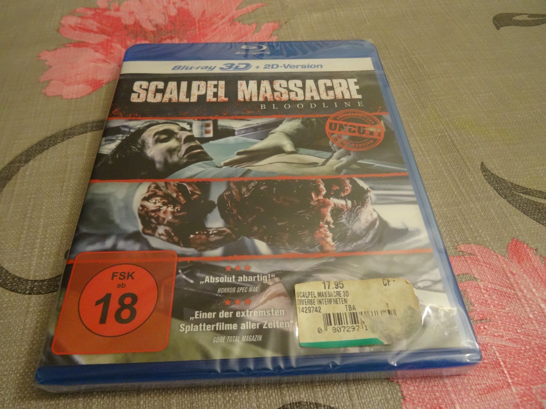 Alle DVDs: Scalpel Massacre - Bloodline (Blu-ray 3D+2D – Neu und originalverpackt aus Olten von Disc-Verkauf