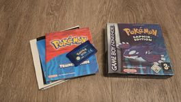 Pokemon Saphir Edition GBA - Komplett mit Anleitung! OVP