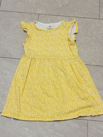 Süsses Sommerkleid von H&M, Grösse 122/128, Gelb, Top!