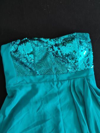Kleid Damen Türkis