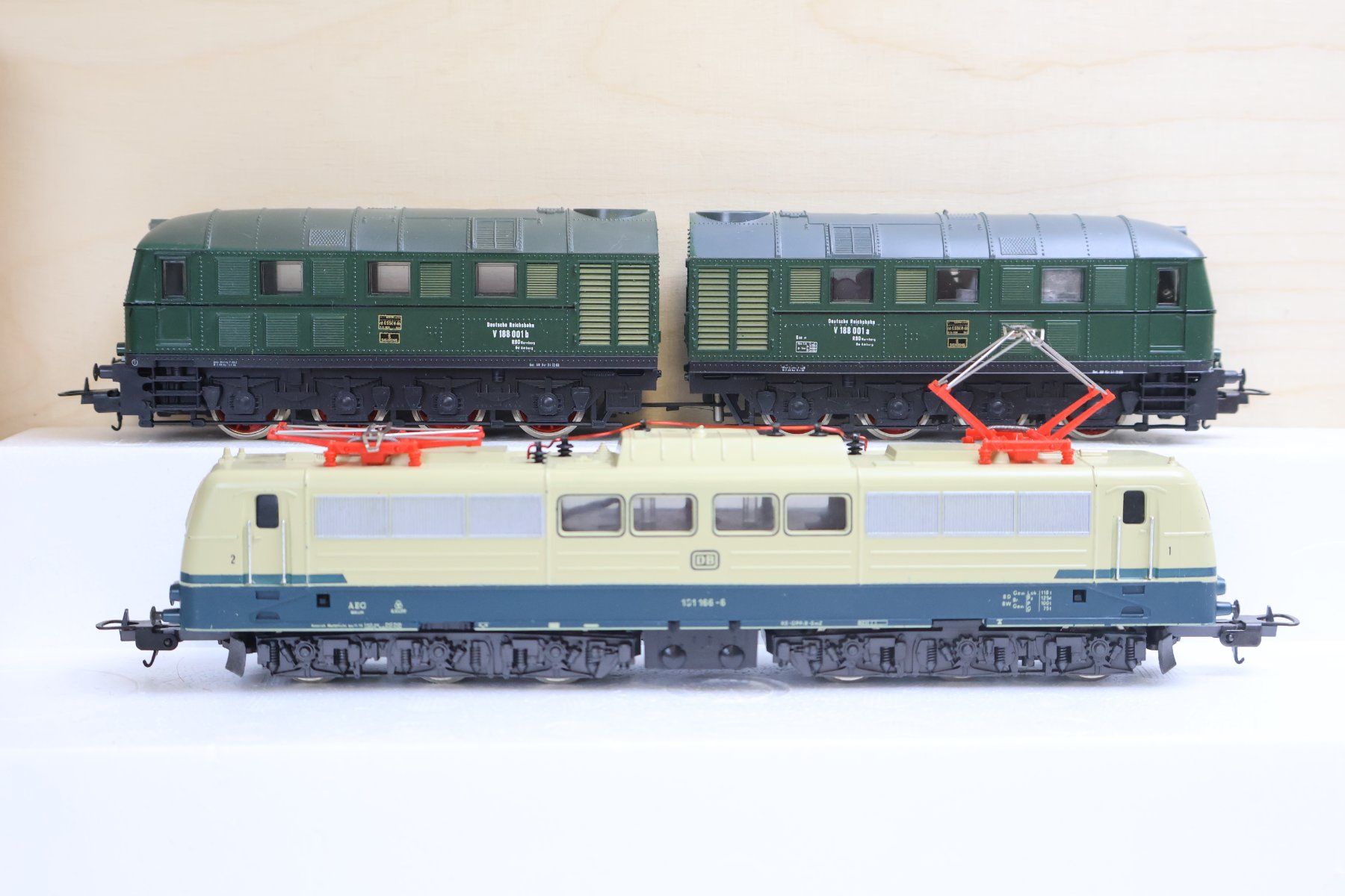 Lima Modellini di ferrovie: Lima Doppelpack V188 Doppellok + BR 151 E-Lok - H0 DC – Usato da Winterthur venduto da Monstera 6
