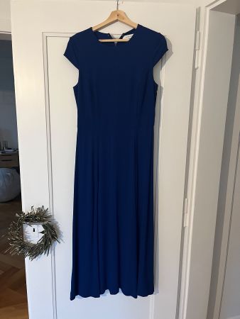 Edles, blaues Kleid von Ivy & Oak, Grösse 38, neuwertig
