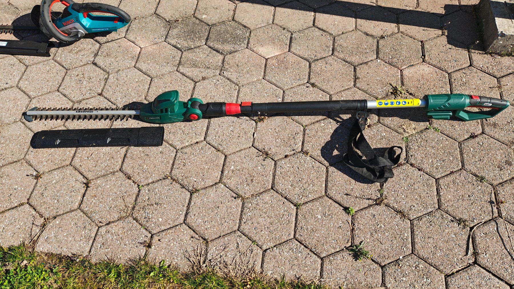 Fabelhafte Parkside Teleskop Heckenschere Ebenbild