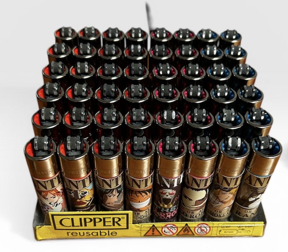 Clipper Accendini: Set 48x Clippers / One Piece – Nuovo e nell'imballaggio originale da Echallens venduto da wha_sjz5 1