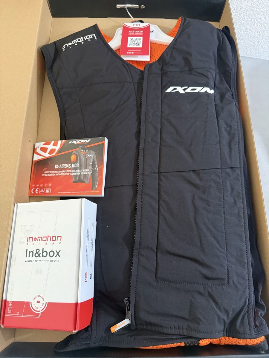 Giacche: Air bag motard-e neuf XL / IXON – Nuovo e nell'imballaggio originale da Vucherens venduto da Chexbres69