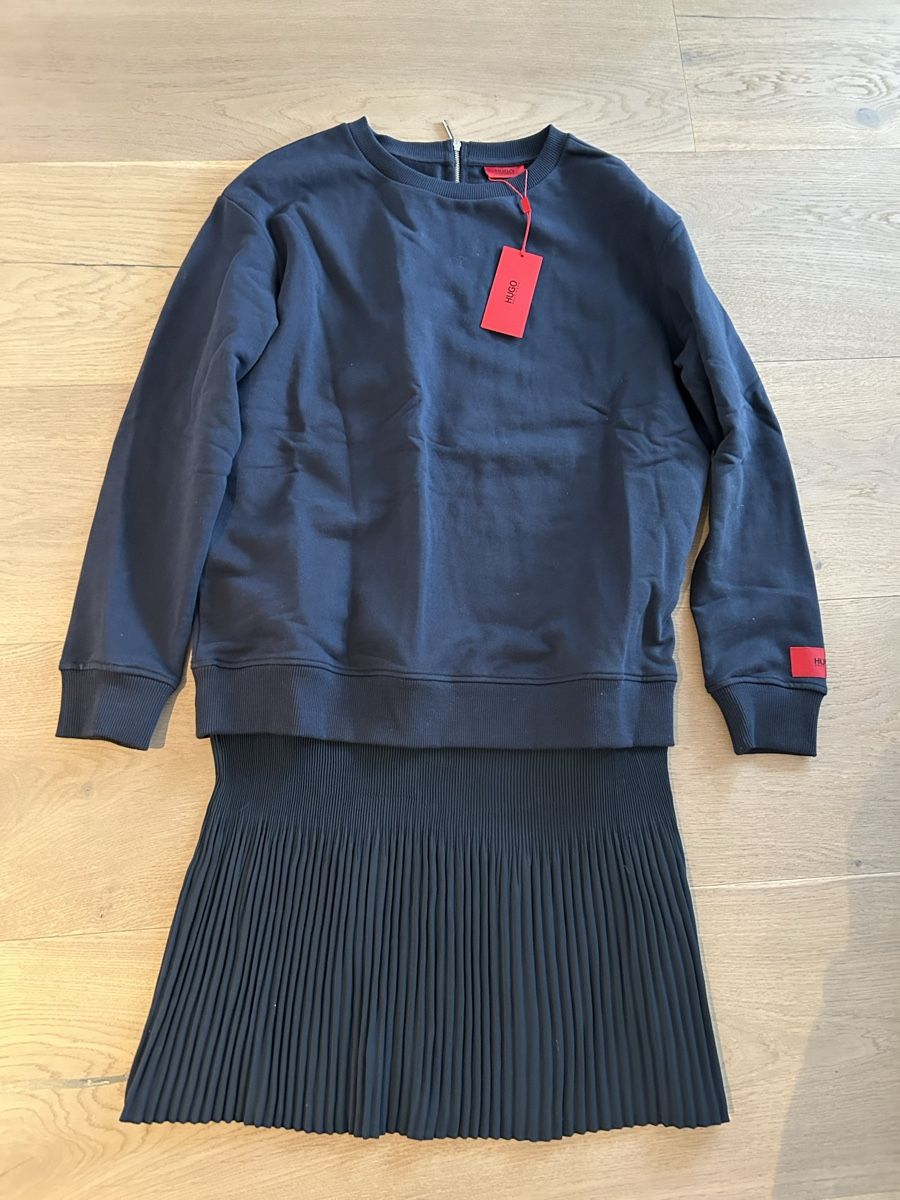Hugo Boss Vestiti: Kleid NEU blau Hugo Boss Gr. S – Nuovo e nell'imballaggio originale da Zug venduto da Gibbi80