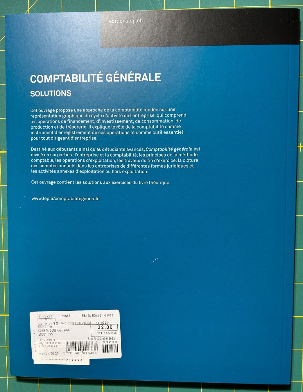 Libri: Lot de 2 livres de comptabilité générale – Nuovo (secondo la descrizione) da Bouveret venduto da sev_qj7l 2