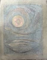 Irma Bamert (1925) Lithographie handsigniert Künstlerprobe