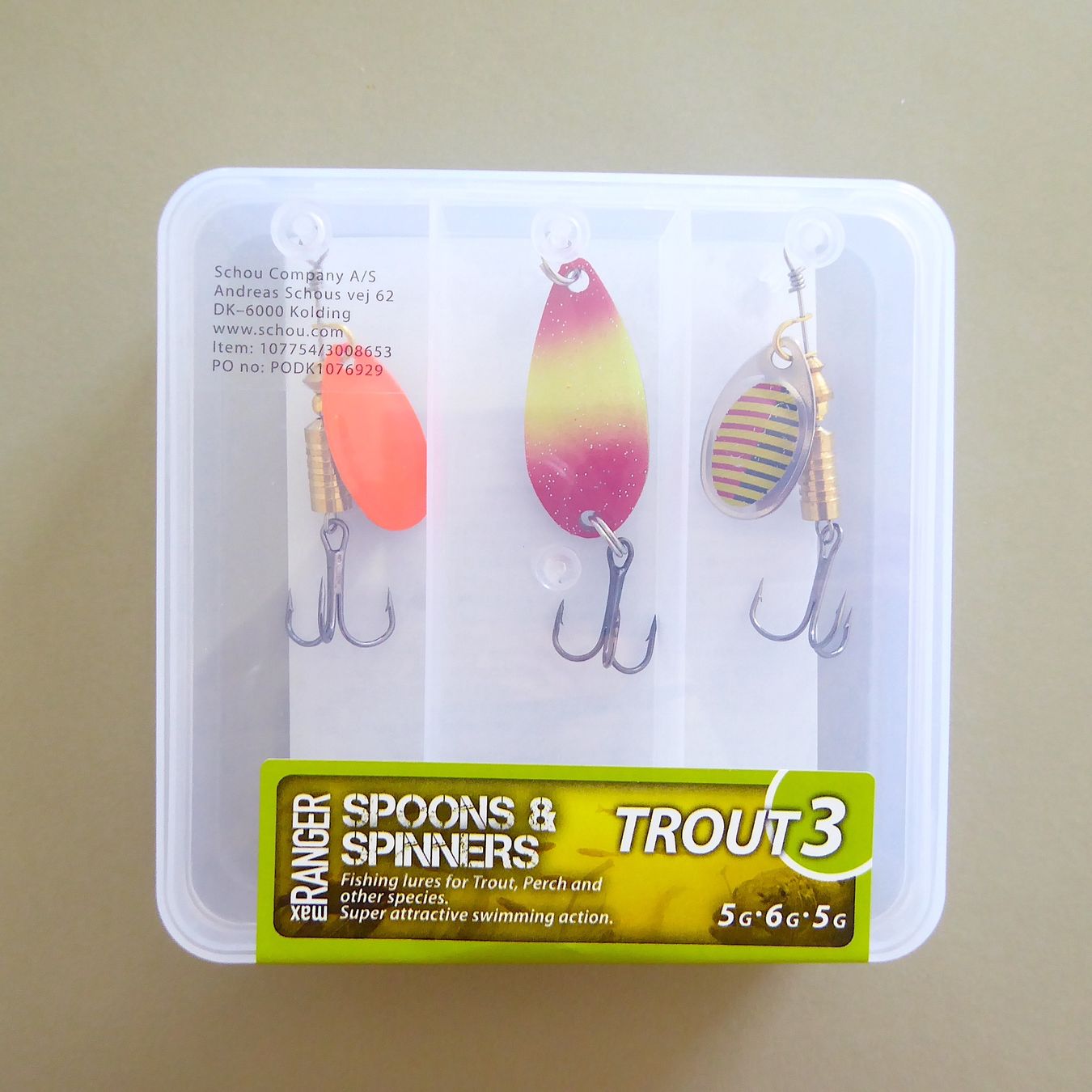 Appâts: Blinker- und Spinner 3-Set - Forelle / Barsch – Neuf avec emballage d'origine à Basel par Kunterbunt12