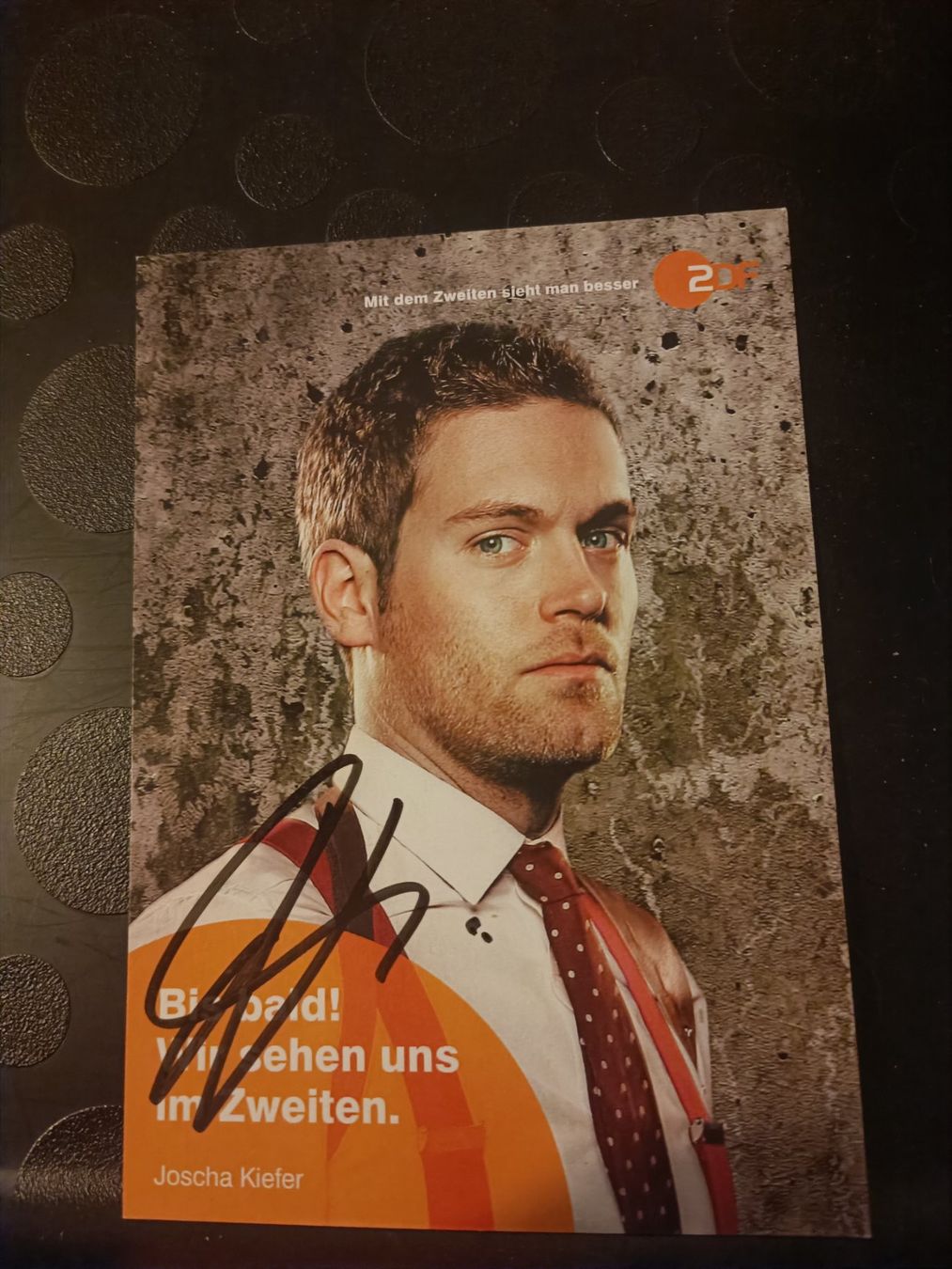 Autographes: Joscha Kiefer - handsigniert - SOKO 5113 – D'occasion à Menziken par Artographs