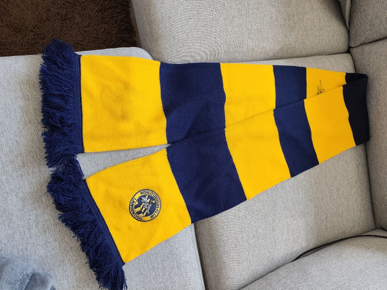 Foulard & Sciarpe: SC Langenthal Fan Schal – Usato da Lenzburg venduto da Iso_jcf7