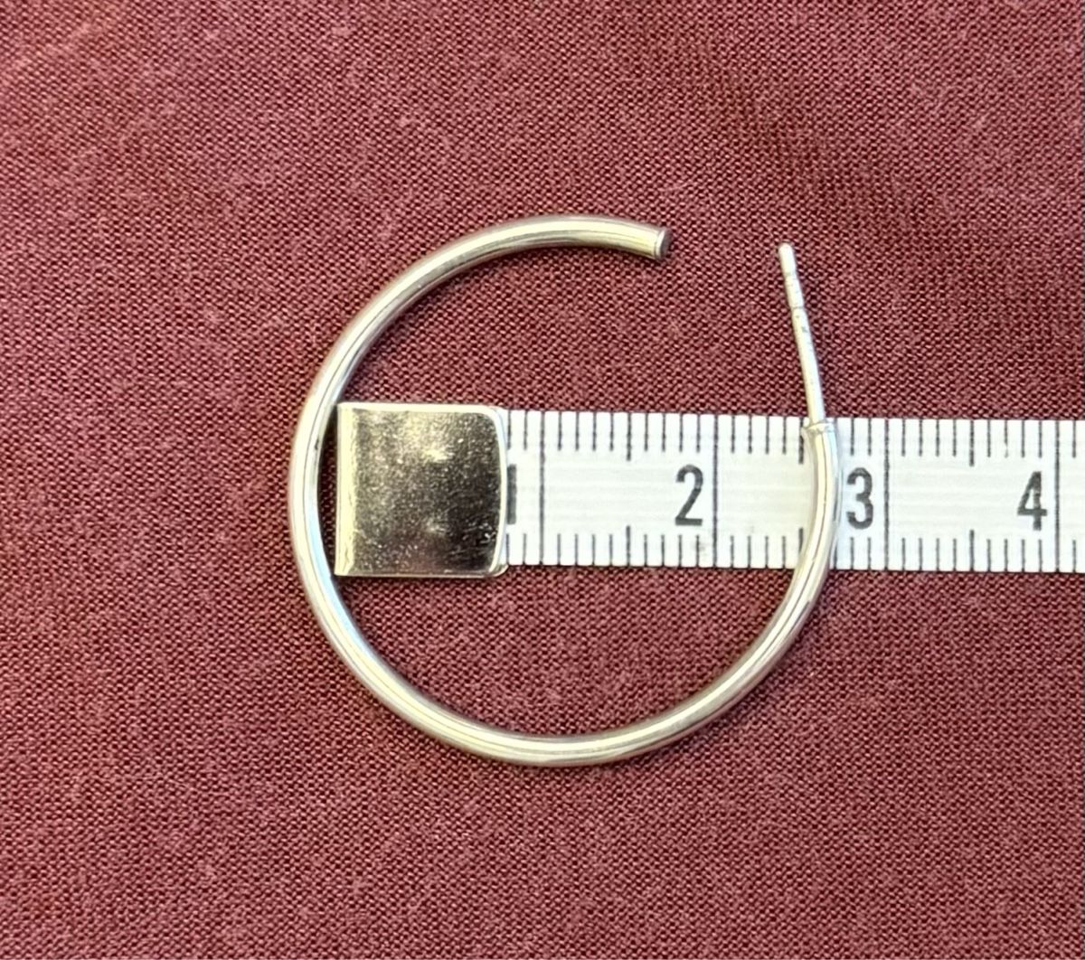 Ohrringe & -stecker: silver hoops – Neu (gemäss Beschreibung) aus Rütihof von mya_we 1