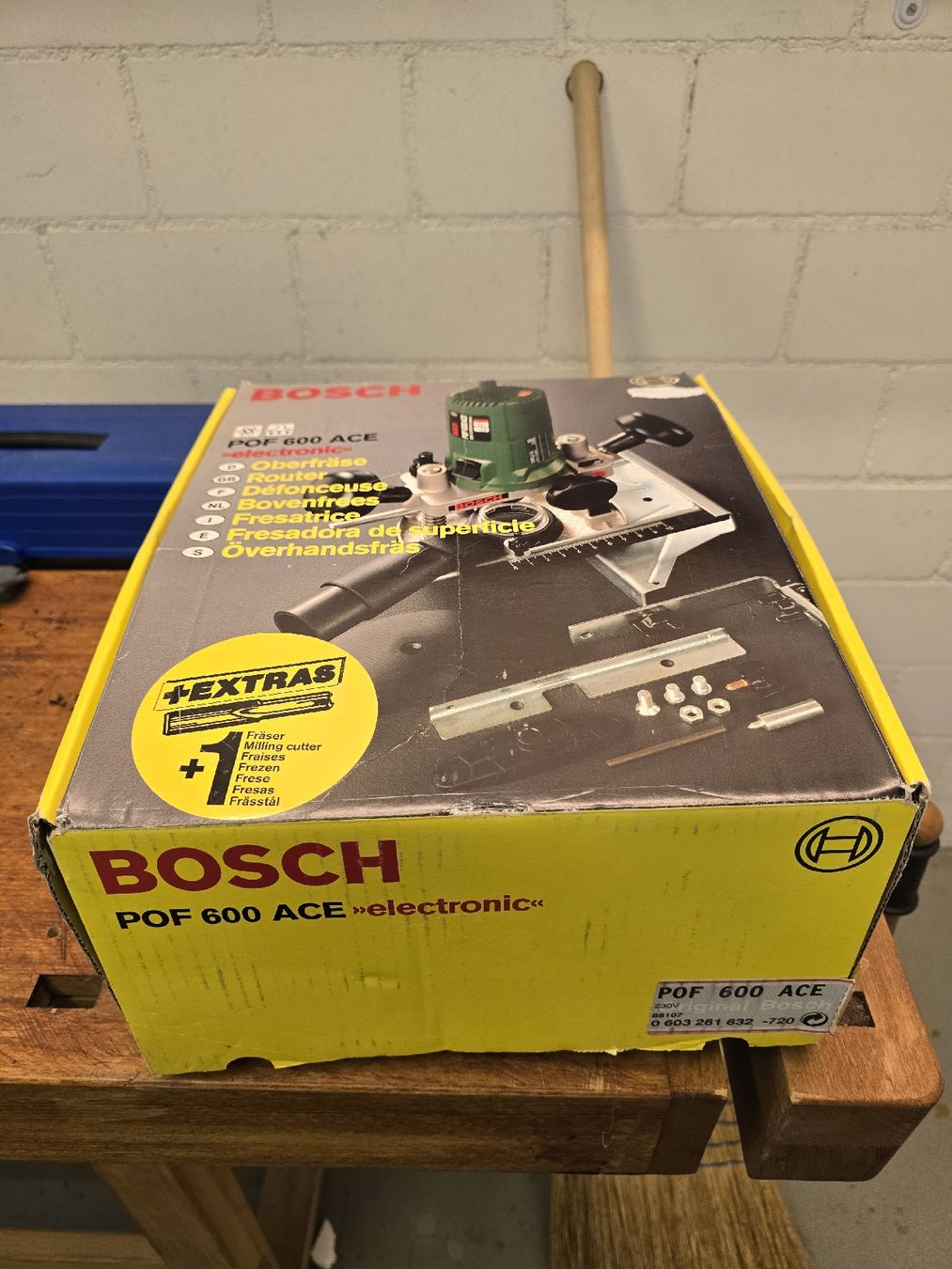 Tutte le macchine: Bosch Oberfräse POF 600 ACE – Usato da Neuenkirch venduto da bachforelle06 1
