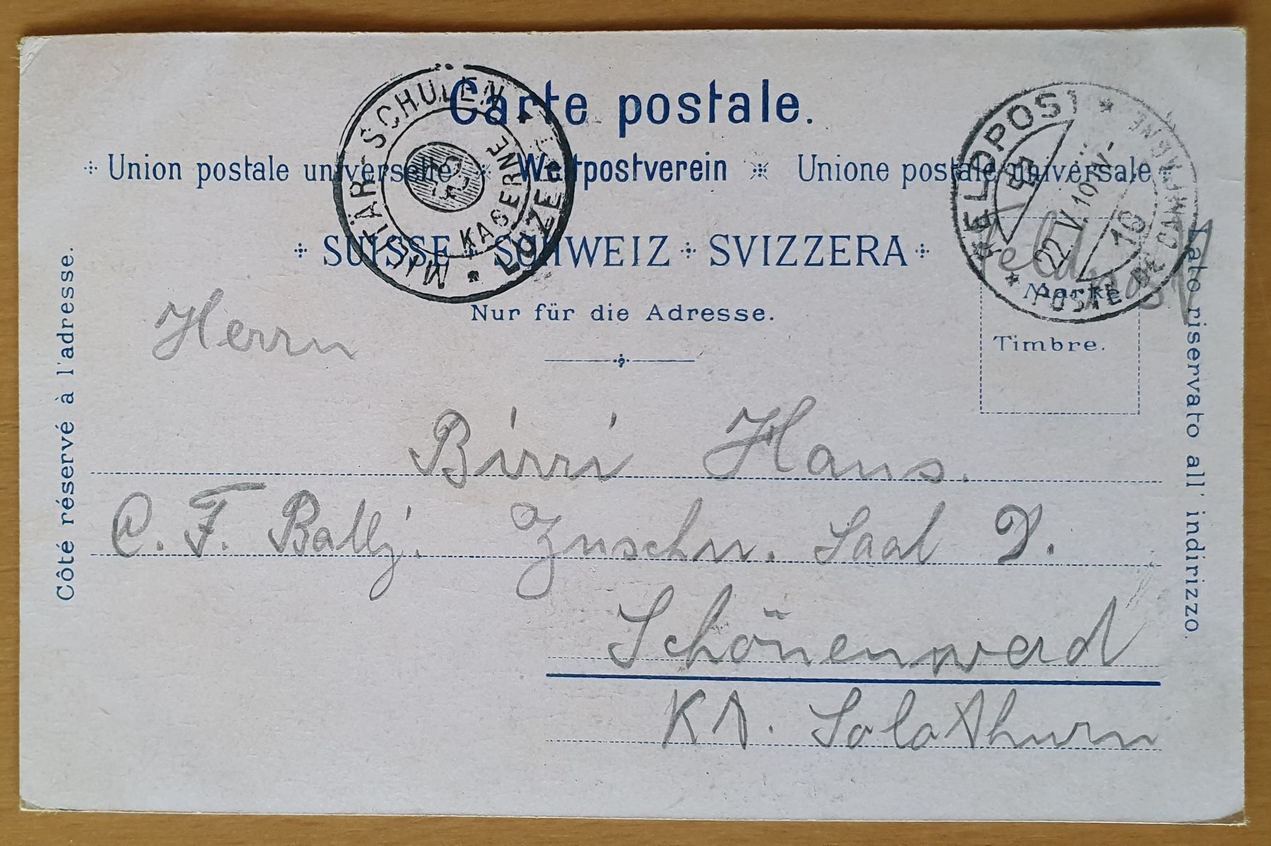 Ansichtskarten: Gruss aus Luzern  - Schlumpf Litho – Gebraucht aus Kreuzlingen von Rschweiz1 1