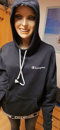 Champion Pullover schwarz Grösse M
