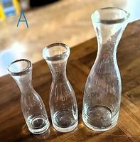 Serie Weinkaraffen geeicht Hergiswil 3dl 5dl und  1 Lt.
