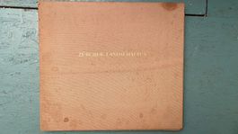 24 Original Lithografien Zürcher Landschaften 1964