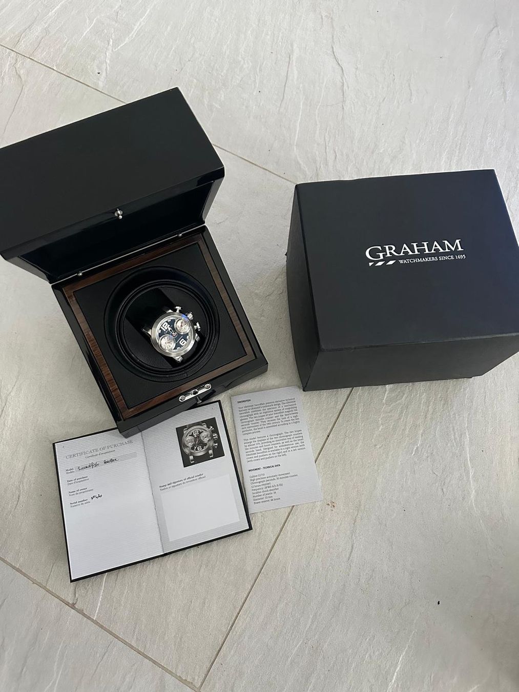 Graham Orologi: Graham Swordfish – Nuovo (secondo la descrizione) da Vallamand venduto da eli_tk9d 2