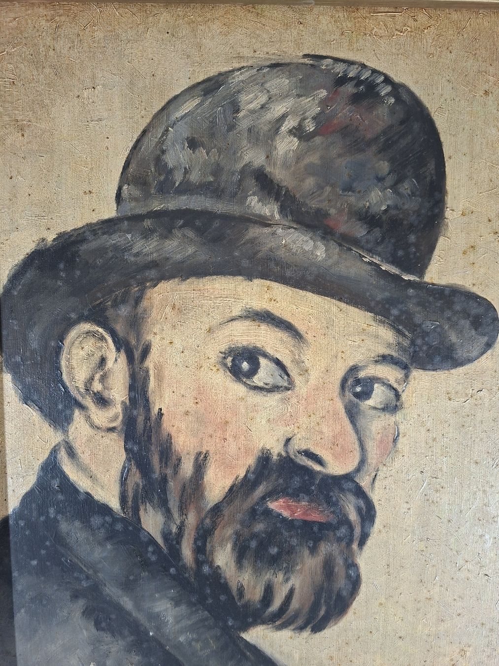 Dipinti: Öl auf Pavadex. Portrait. Maler E. Herrmann 73 – Usato da Grindelwald venduto da carro5 2