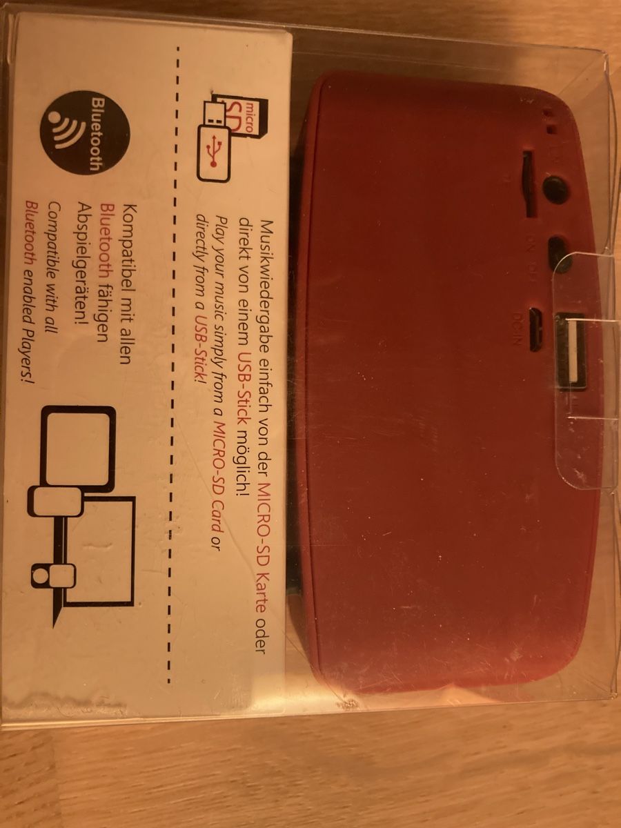 Casse acustiche: Bluetooth Speaker – Nuovo e nell'imballaggio originale da Otelfingen venduto da pat_8jmb 2