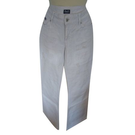 jeans blanc Dolce gabbana très bon état