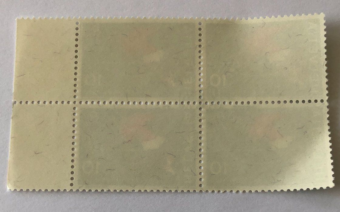Tutti i francobolli: 4 er Block Nr.487 mit Vollstempel  Bern – Usato da Aarau venduto da Billa007 1