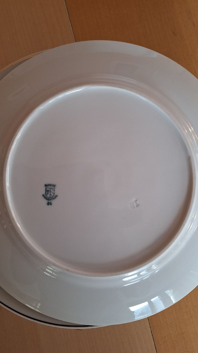 Piatti: 5 Dessertteller Langenthal 1936 – Usato da Bönigen venduto da saft195619 1