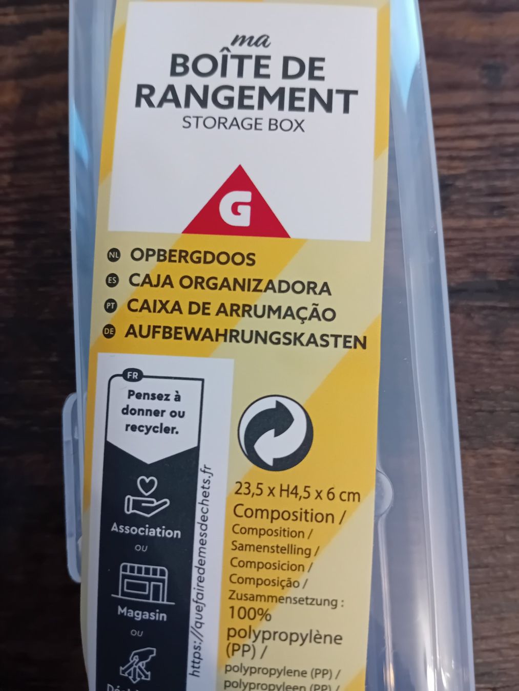 Altro per la casa: Boîte de rangement voyage – Nuovo (secondo la descrizione) da St-Imier venduto da Wolf313 2