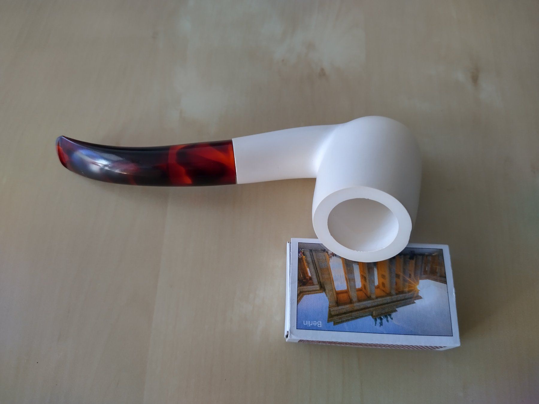Pipe & Accessori: Perfekt erhaltene Meerschaumpfeife in edlem Etui – Nuovo (secondo la descrizione) da Reinach BL venduto da Flower_Kid_82 1
