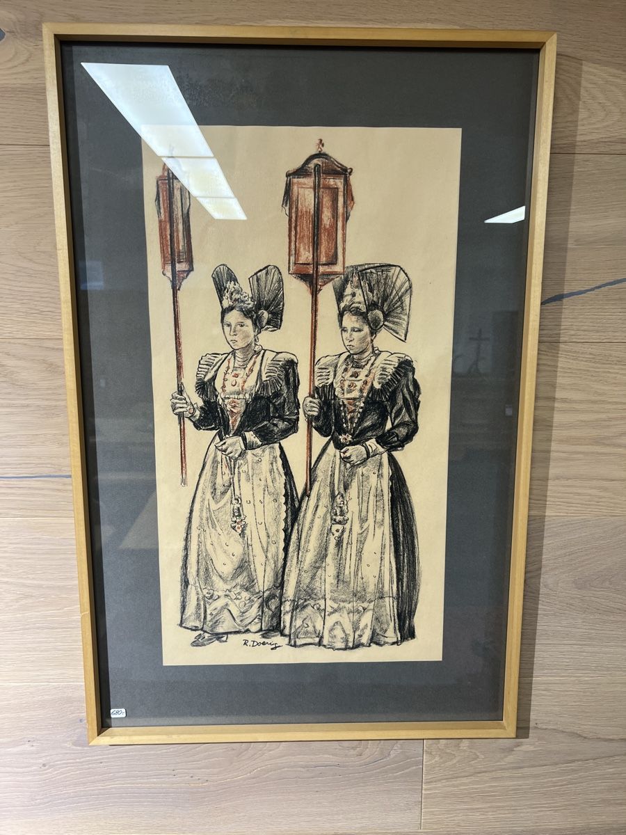 Dipinti: Trachtenfrauen Roswitha Doerig – Usato da Gossau SG venduto da Keller-Antiques