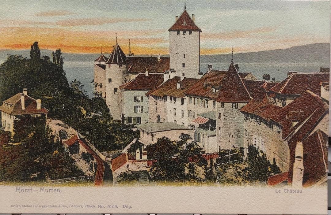Cartoline postali: MORAT - MURTEN – Usato da Delémont venduto da Domdom1