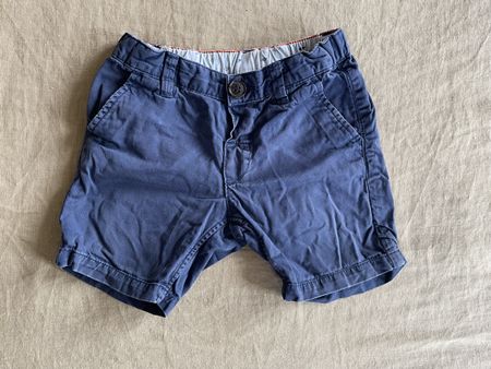 Baby Shorts, H&M, dunkelblau, Grösse 74