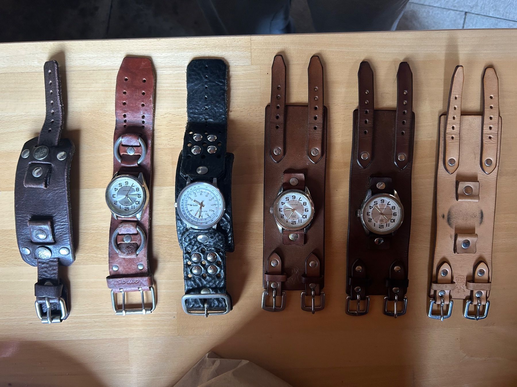 Orologi: Lederarmband Uhren sammlung – Usato da Reichenburg venduto da Be-nice 4