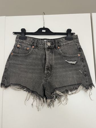 Jeansshorts Grau Grösse 34